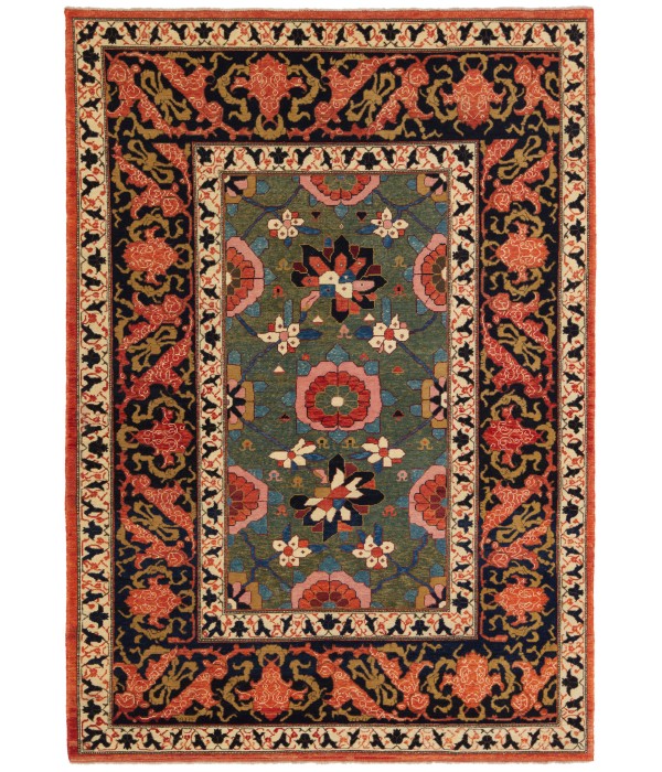 Mina Khani Rug with Bidjar Border