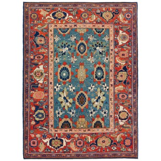 Mina Khani Rug with Bidjar Border