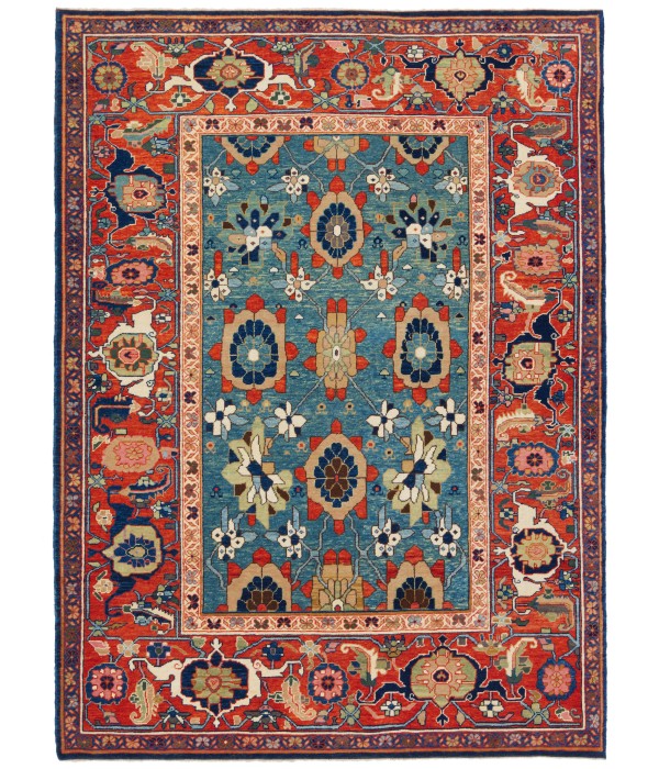 Mina Khani Rug with Bidjar Border