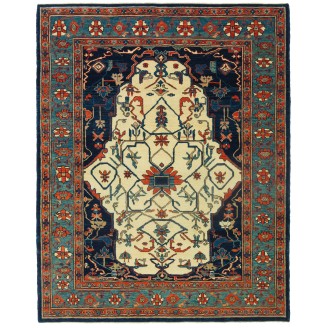 Heriz White Ground Rug