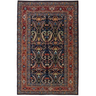 Bidjar Sweeping Arabesques Rug