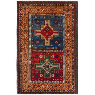 Two Medallions Kagizman Kazak Rug