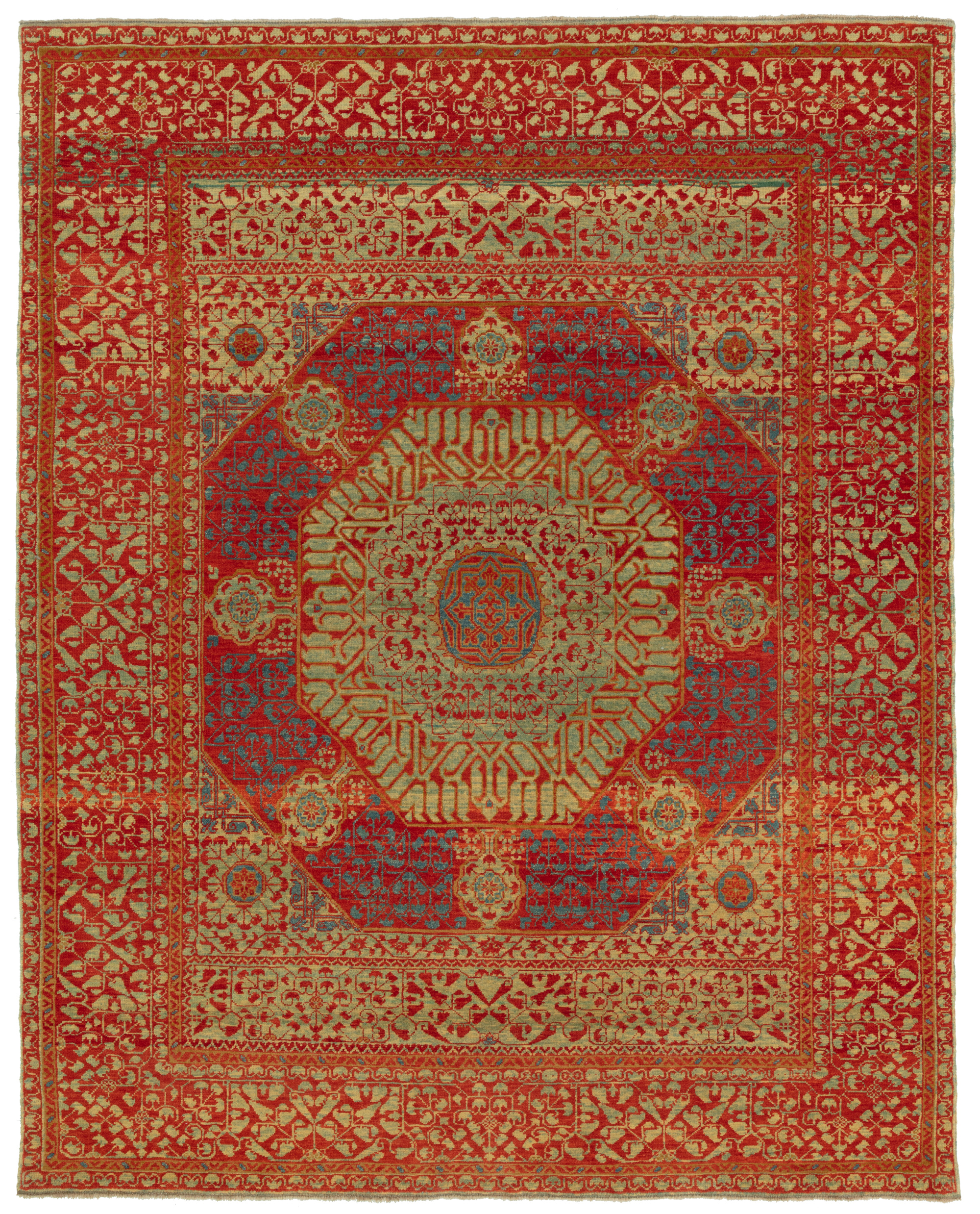 マムルーク絨毯　199x152cm マムルーク絨毯 199x152cm