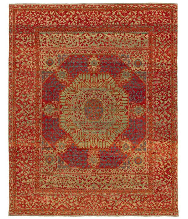 Mamluk Rug with Large Octagon