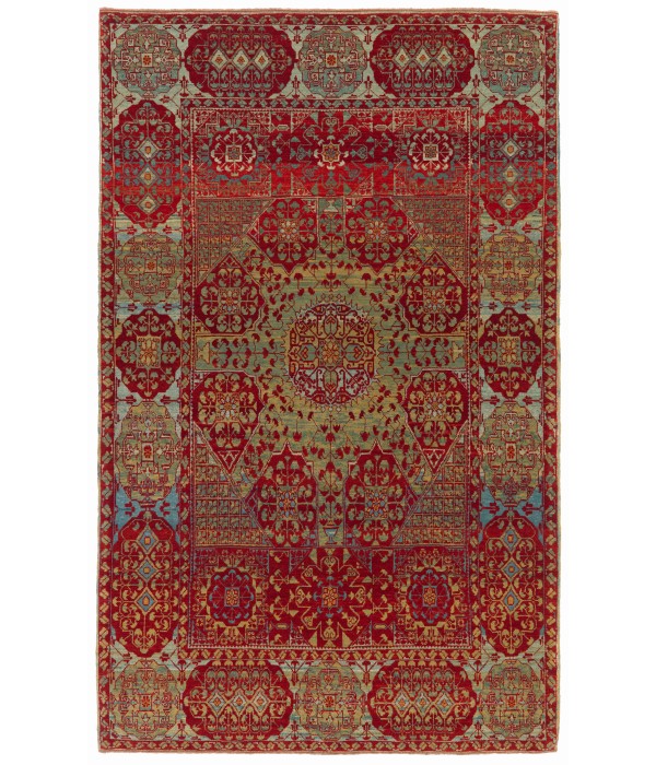 Mamluk Rug with Cup Motif