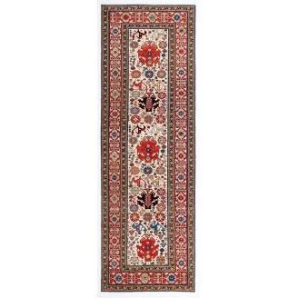 Kuba Rug with Palmettes