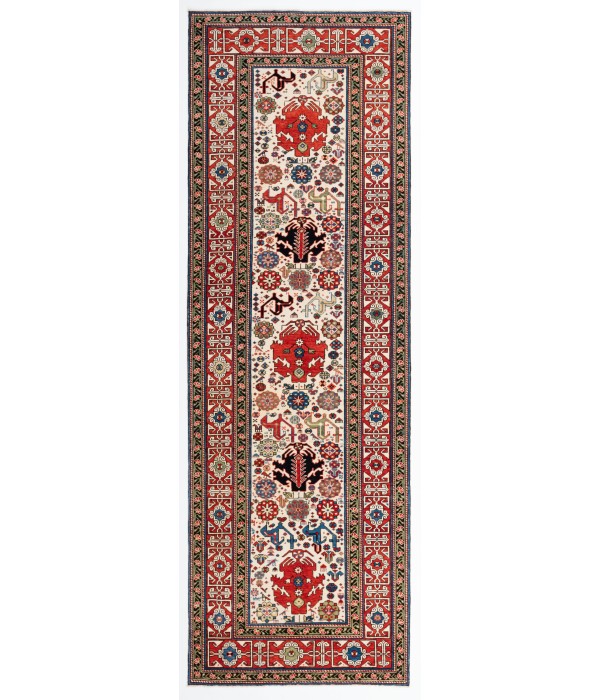 Kuba Rug with Palmettes