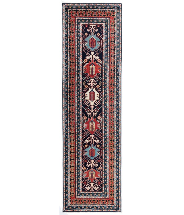 Kuba Rug with Palmettes