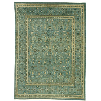 Khotan Flower-Lattice Carpet