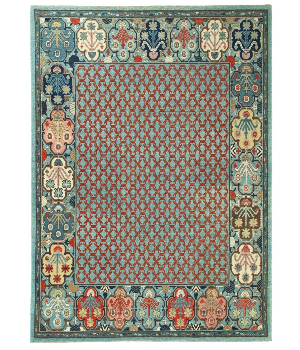 Yarkand Cloud-Lattice Carpet