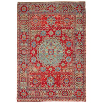 Mamluk Rug with Ra's Eye Design - Ararat Rugs - ART00695