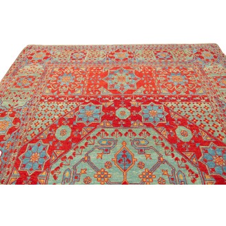 Mamluk Rug with Ra's Eye Design - Ararat Rugs - ART00695
