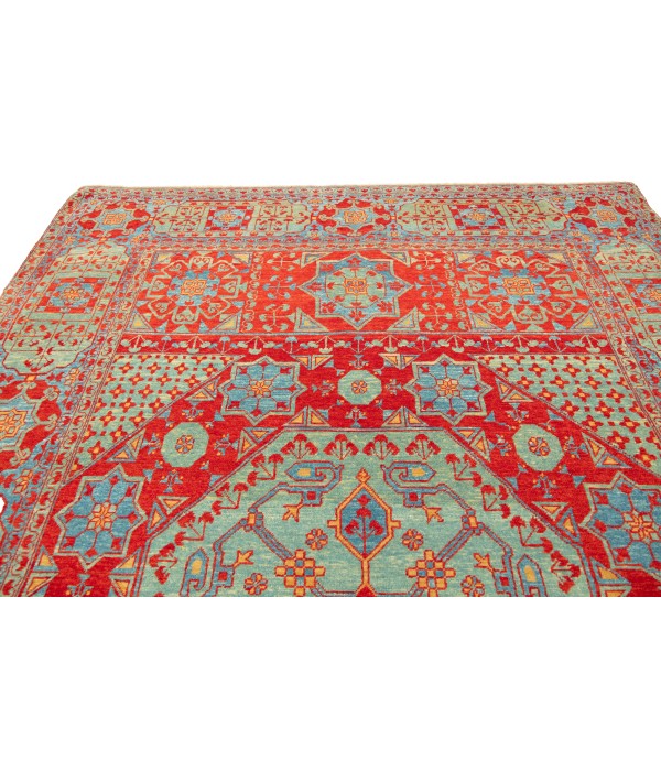 Mamluk Rug with Ra's Eye Design - Ararat Rugs - ART00695