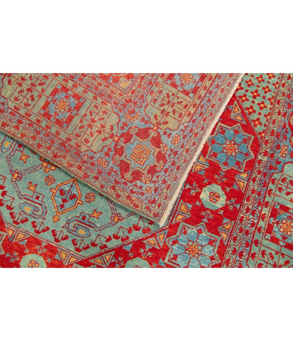 Mamluk Rug with Ra's Eye Design - Ararat Rugs - ART00695