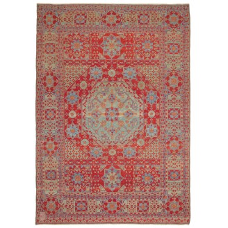 Mamluk Rug with Ra's Eye Design - Ararat Rugs - ART00695