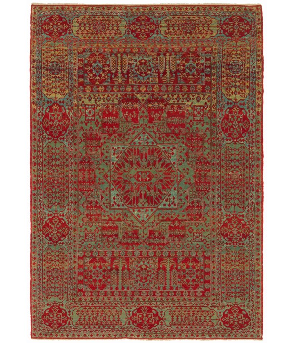 Mamluk Rug with Palm Trees and Cypresses Mamluk Rug with Palm Trees and Cypresses
