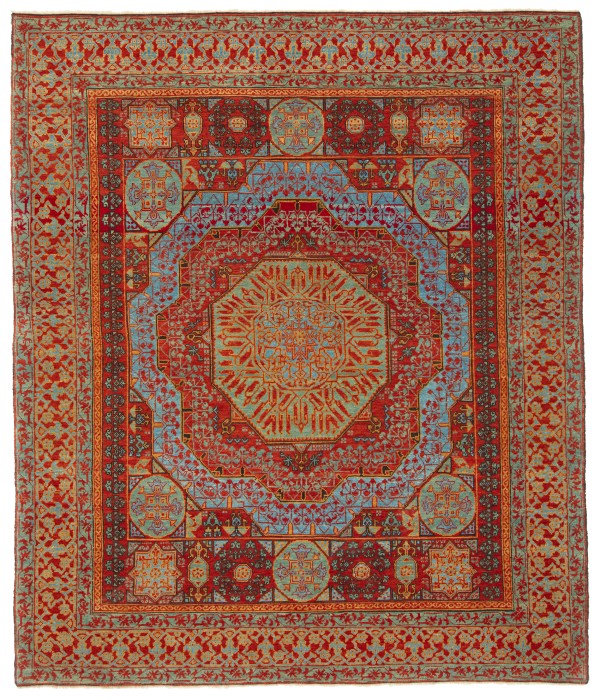Mamluk Rug with Cusped Medallion - ART00736