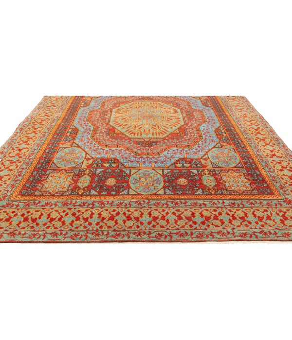 Mamluk Rug with Cusped Medallion - ART00736