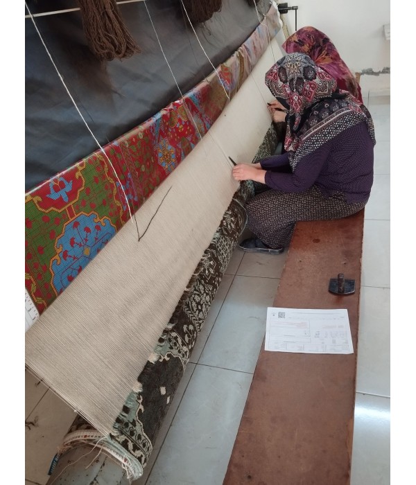 Oversized Mamluk Rug - ART00738 Oversized Mamluk Rug - ART00738
