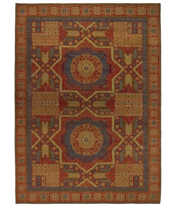 Exquisite Oversized Mamluk Rug - ART00743 Exquisite Oversized Mamluk Rug - ART00743