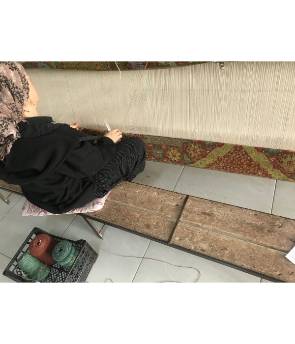 Exquisite Oversized Mamluk Rug - ART00743 Exquisite Oversized Mamluk Rug - ART00743