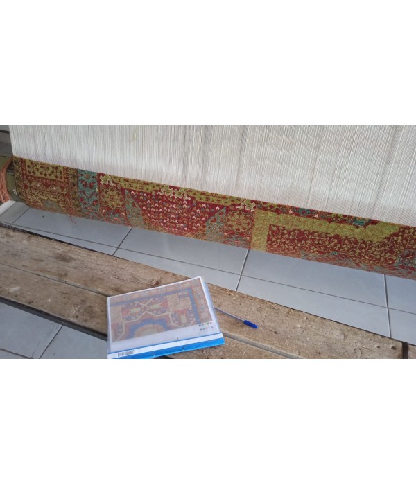Exquisite Oversized Mamluk Rug - ART00743 Exquisite Oversized Mamluk Rug - ART00743