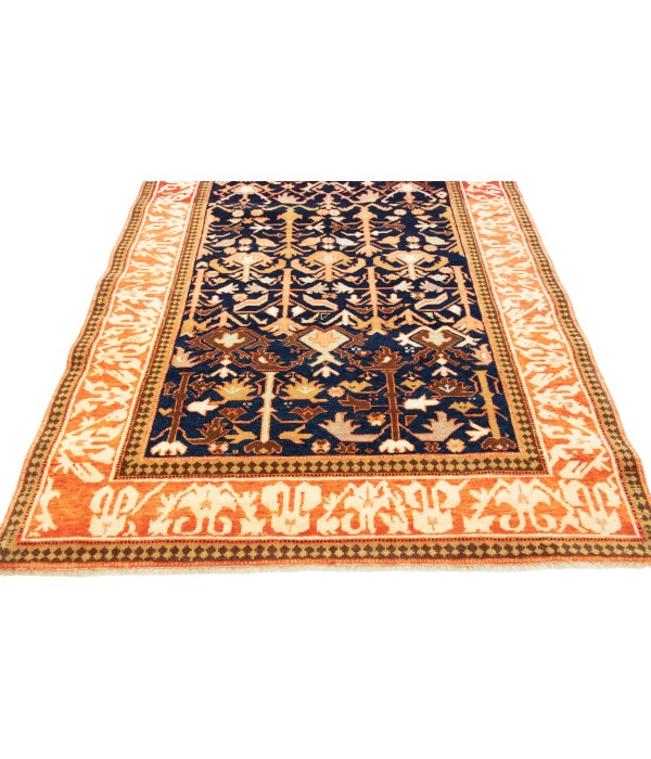 Kuba Rug with Ascending Palmettes and Flowers - ART00747