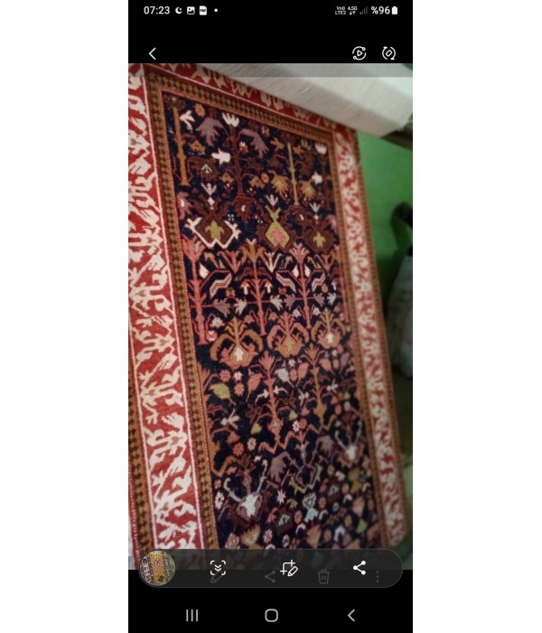 Kuba Rug with Ascending Palmettes and Flowers - ART00747