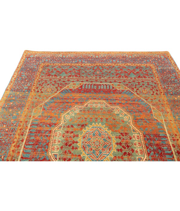 Mamluk Rug with Cusped Medallion - ART00760