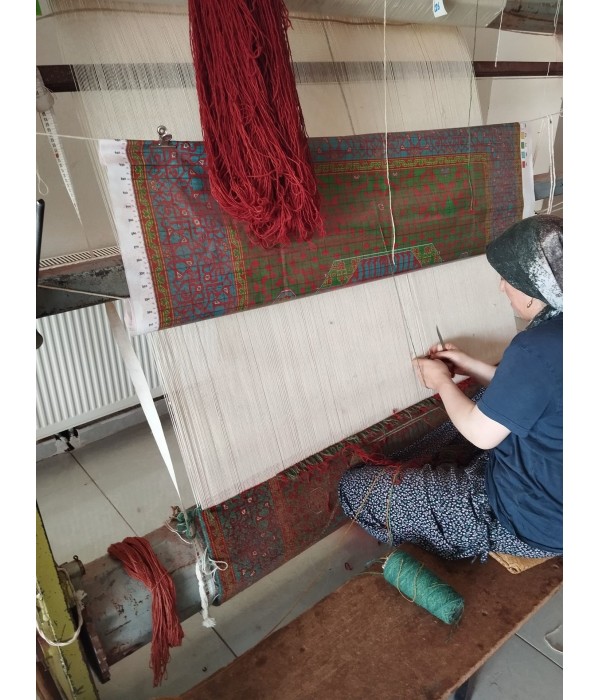 Mamluk Rug with Cusped Medallion - ART00760