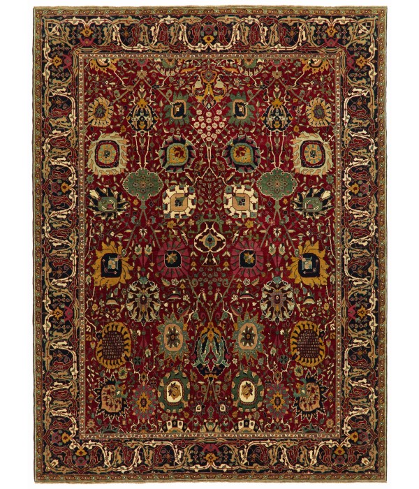 Kerman Vase Carpet from Alice de Rothschild Collection Kerman Vase Carpet from Alice de Rothschild Collection