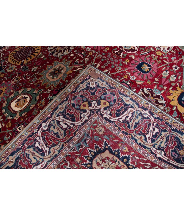 Kerman Vase Carpet from Alice de Rothschild Collection Kerman Vase Carpet from Alice de Rothschild Collection