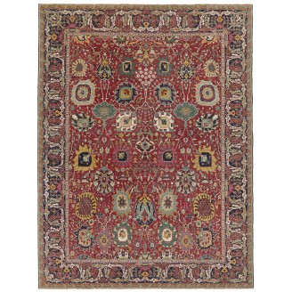 Kerman Vase Carpet from Alice de Rothschild Collection Kerman Vase Carpet from Alice de Rothschild Collection