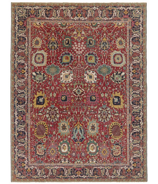 Kerman Vase Carpet from Alice de Rothschild Collection Kerman Vase Carpet from Alice de Rothschild Collection