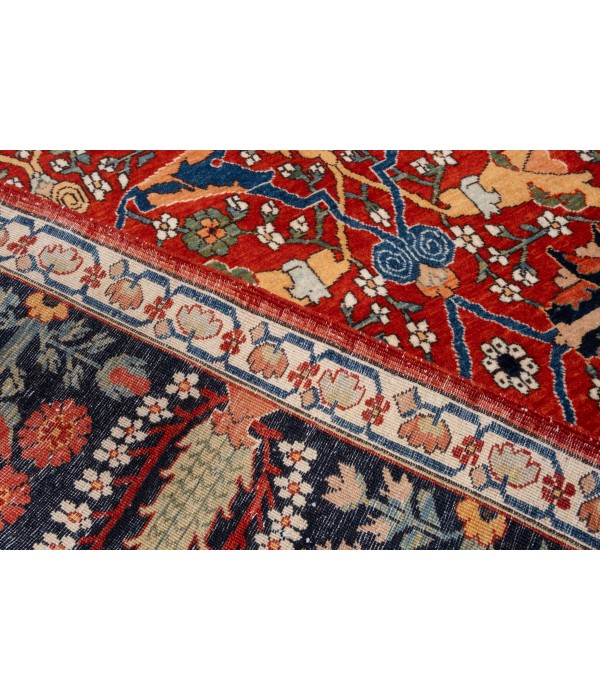 Kerman Vase Technique Arabesque Carpet