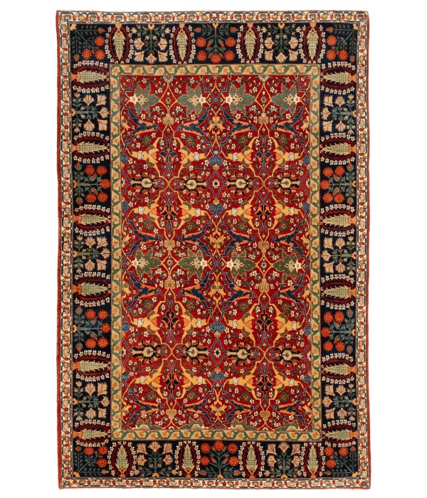 Kerman Vase Technique Arabesque Carpet