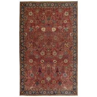 Kerman Vase Carpet from William Morris Collection - V&A Museum