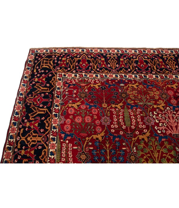 Safavid Kirman Vase-Technique Carpet Safavid Kirman Vase-Technique Carpet