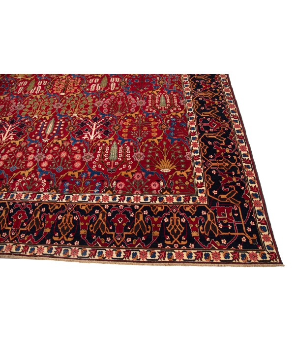 Safavid Kirman Vase-Technique Carpet Safavid Kirman Vase-Technique Carpet