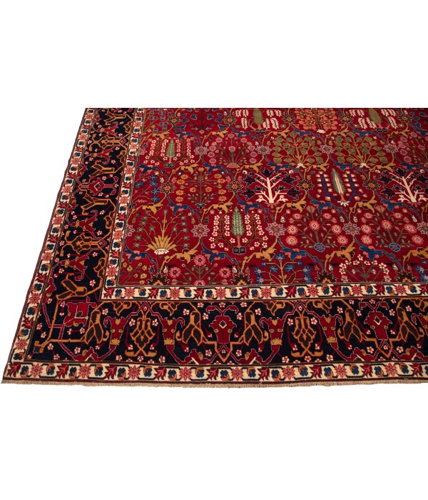 Safavid Kirman Vase-Technique Carpet Safavid Kirman Vase-Technique Carpet