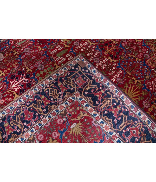 Safavid Kirman Vase-Technique Carpet Safavid Kirman Vase-Technique Carpet