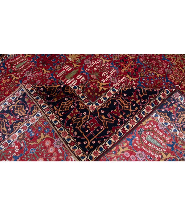 Safavid Kirman Vase-Technique Carpet Safavid Kirman Vase-Technique Carpet