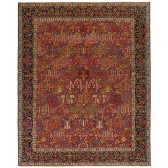 Safavid Kirman Vase-Technique Carpet Safavid Kirman Vase-Technique Carpet