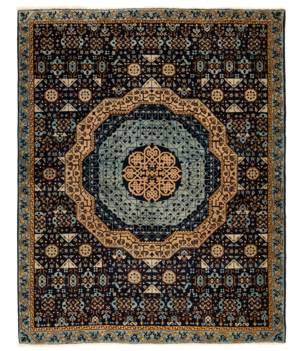 Mamluk Carpet with Cusped Medallion