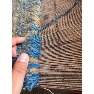 Mamluk Carpet with All-Over Leaf Lattice