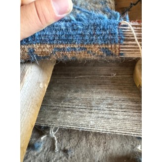 Mamluk Carpet with All-Over Leaf Lattice