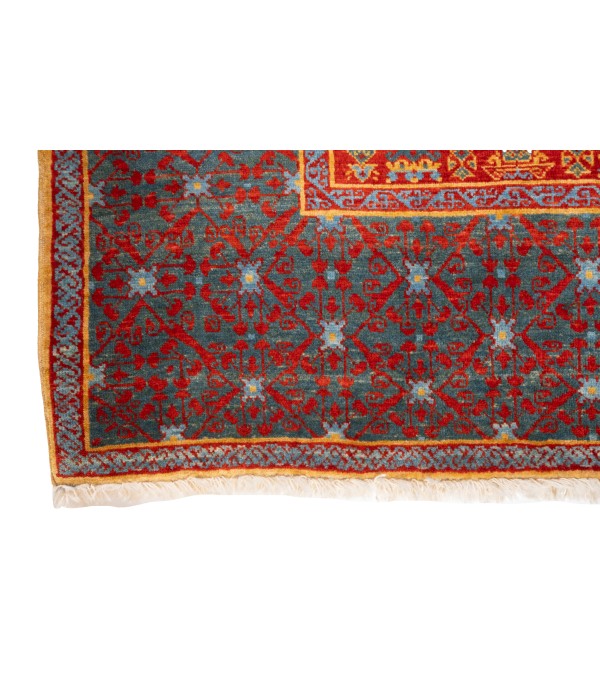 Mamluk Carpet with Cusped Medallion