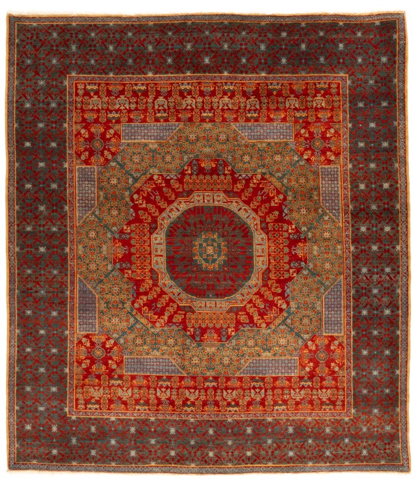 Mamluk Carpet with Cusped Medallion