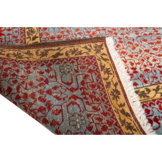 Mamluk Carpet with All-Over Leaf Lattice