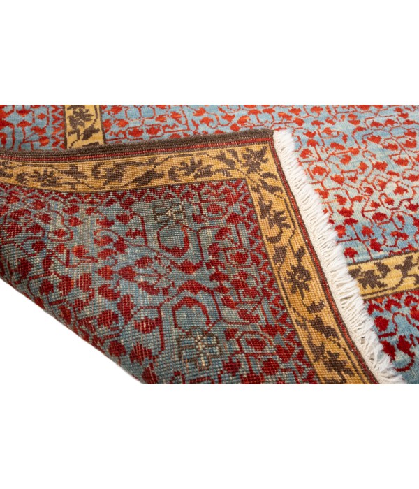 Mamluk Carpet with All-Over Leaf Lattice